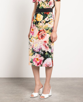 Dolce&Gabbana Спідниця в квітковий принт F4AOBTFSRKN