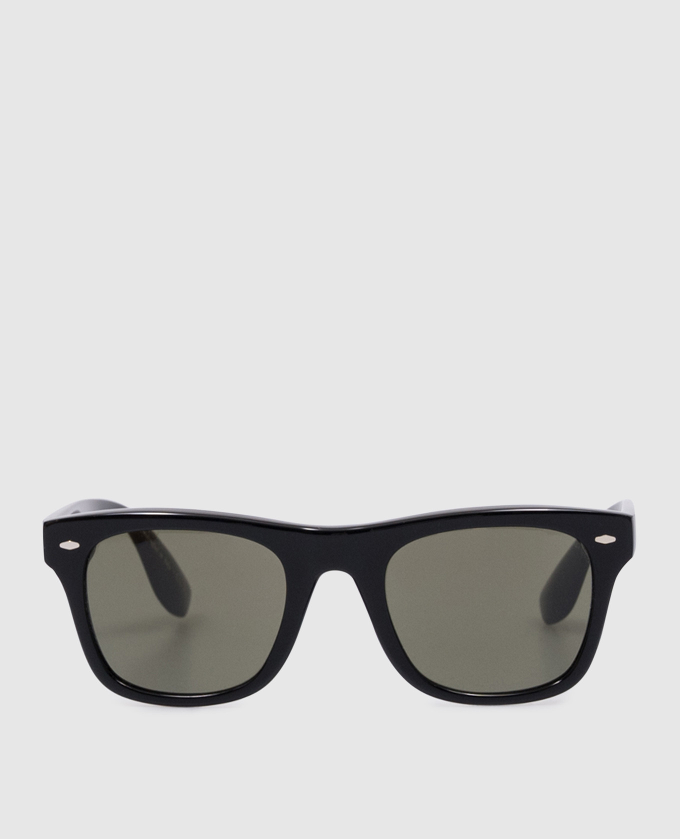 

Черные очки Mr. Brunello коллаборация с Oliver Peoples, Черный, Солнцезащитные очки
