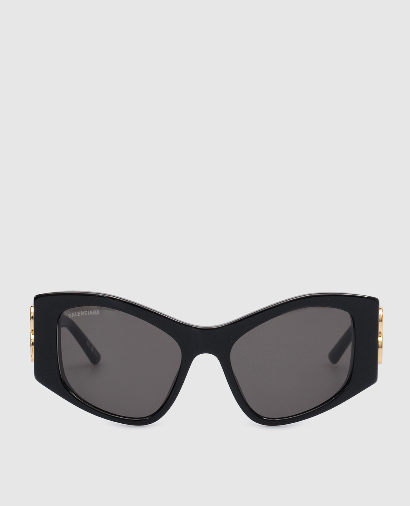 Dynasty logo sunglasses in black