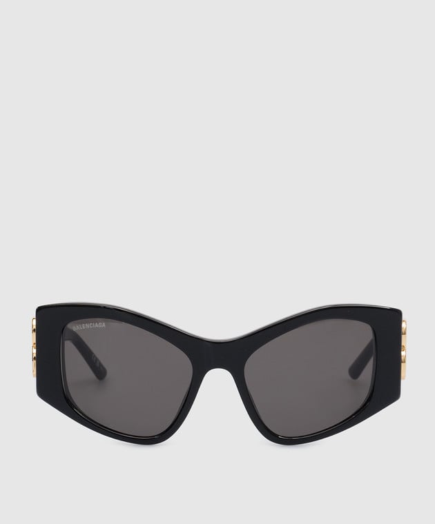 Balenciaga Dynasty logo sunglasses in black 745072T0039