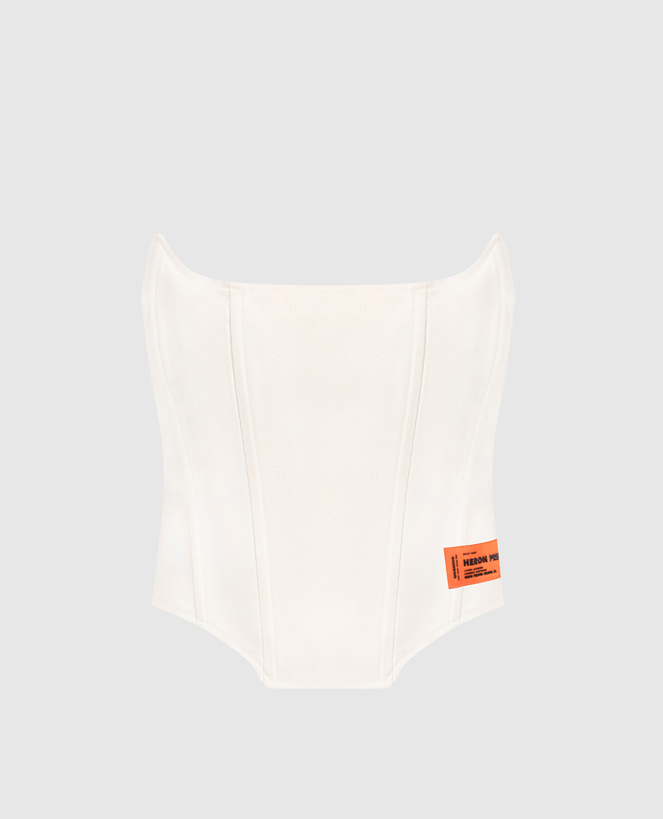 

Бежевый топ с патчем логотипа, Топы