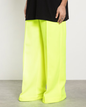 Vetements Жовті штани з логотипом ME63PA100Y