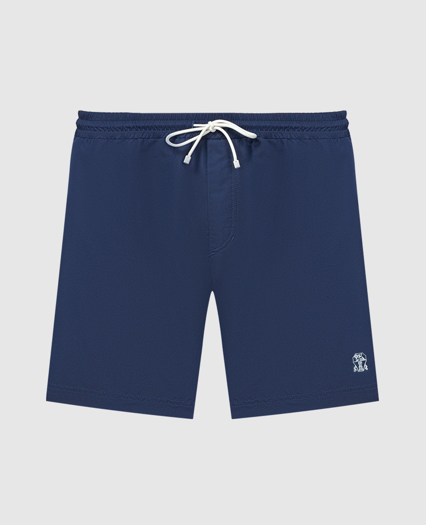 Blue logo swim shorts