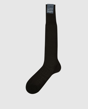 Bresciani Коричневые гольфы ML009UN0006XX