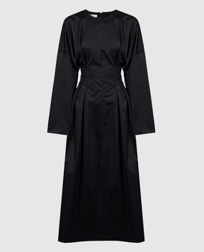 CO Чорна сукня міді 4259STN
