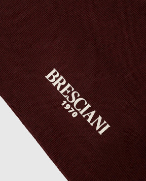 Bresciani Бордові шкарпетки MC001UN0006XX