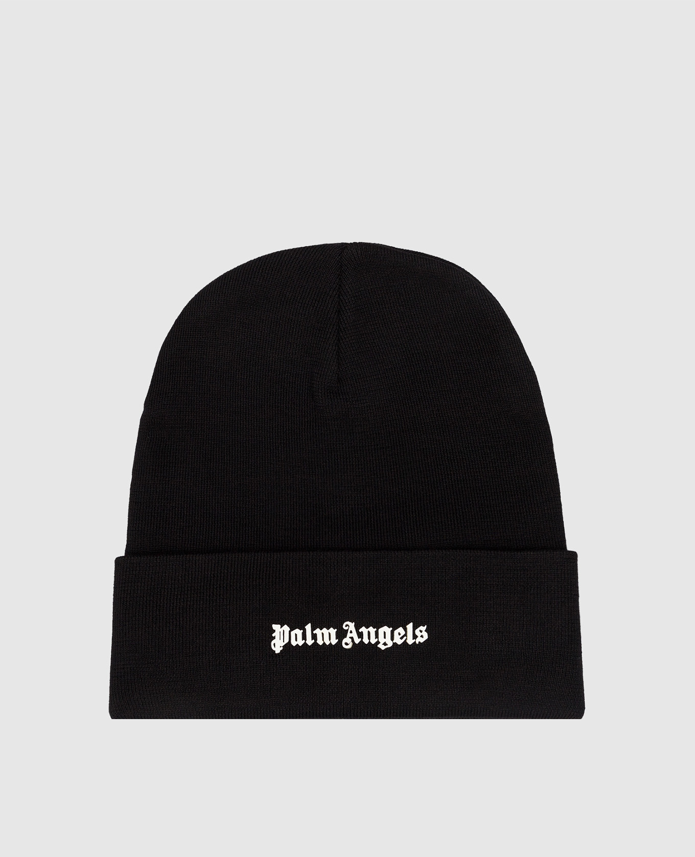 

Черная шапка с контрастным логотипом, Черный, Шапки