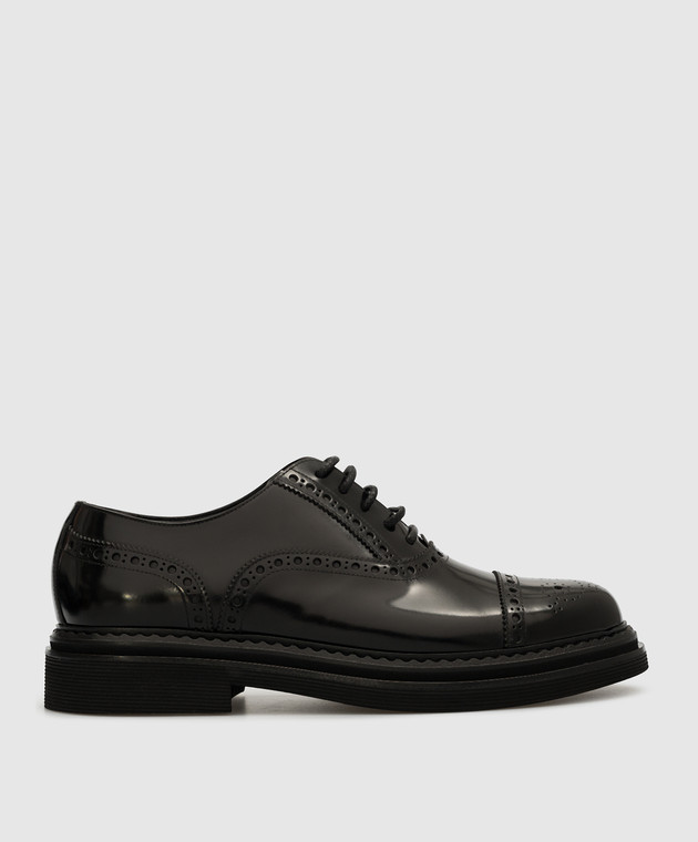 Dolce&Gabbana Black leather oxfords A20159A1203