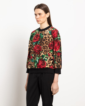 Dolce&Gabbana Світшот в принт F9962TFSGPE