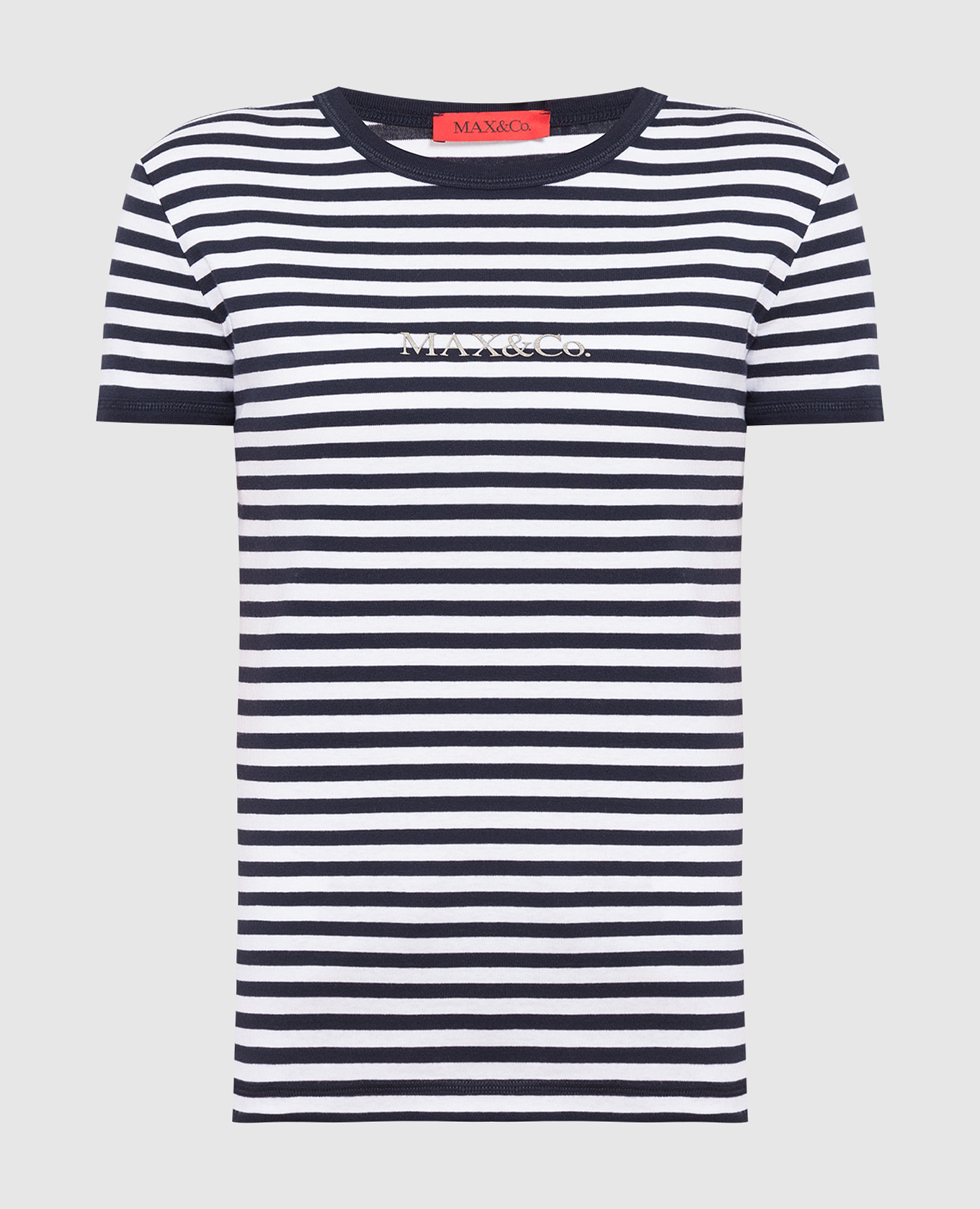 

Синяя футболка Logotee в полоску с логотипом, Синий, Футболки