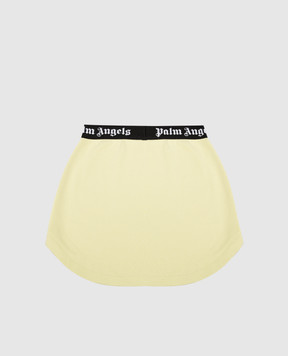 Palm Angels Детская зеленая юбка PGCK002S23FLE001