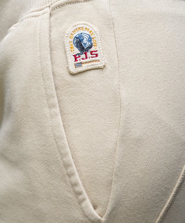 Parajumpers Beige sweatpants with logo 23WPWPAGF35 image 5