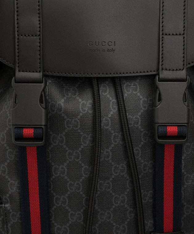 Gucci Черный рюкзак 495563K9R8X изображение 5
