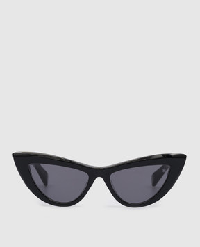Balmain Jolie logo sunglasses in black BPS135A54