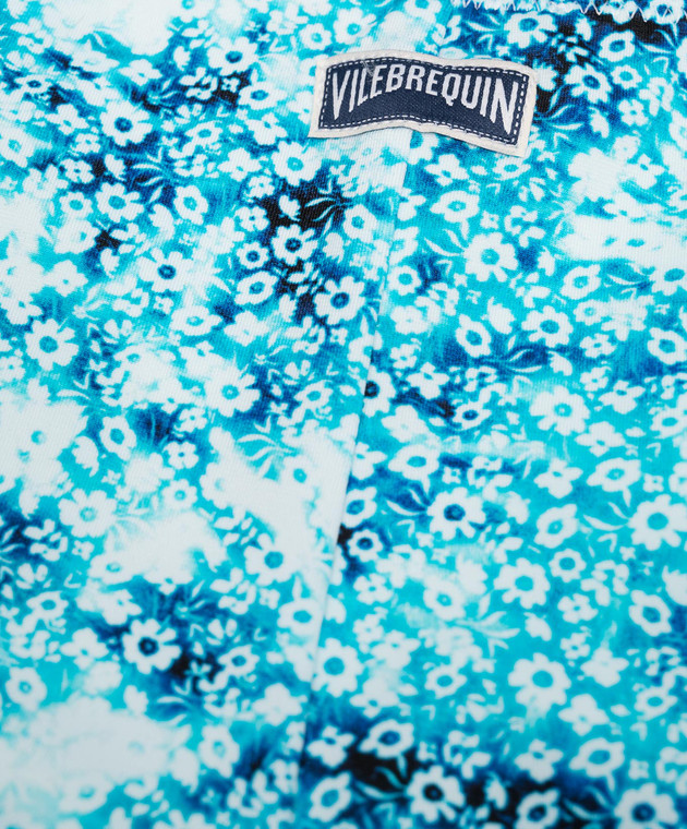 Vilebrequin Children's blue Gomette swimsuit in a print GOTU3H71 image 3