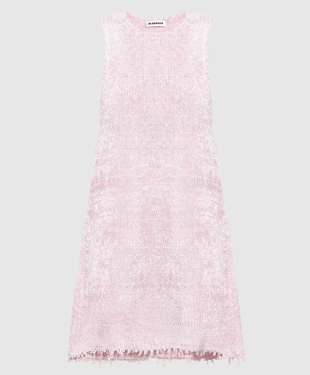 Jil Sander Pink dress with fringe J03CT0162J18271