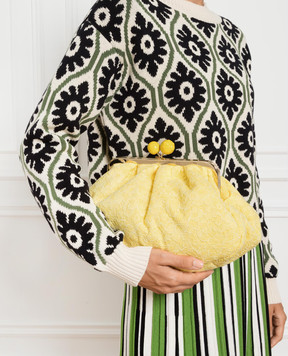 Max Mara Weekend Жовта сумка з мереживом HOMMAGELAFRANCE