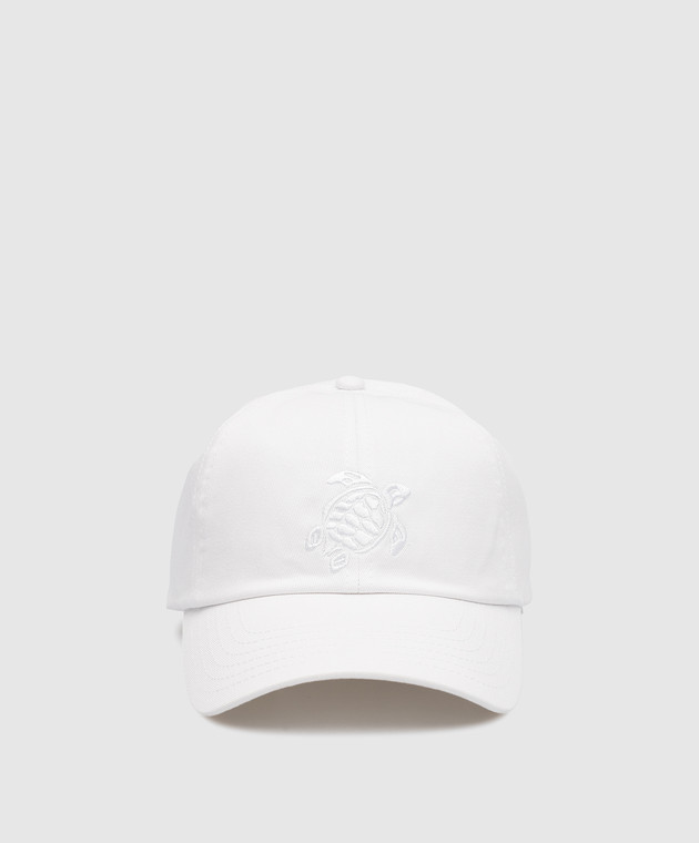 Vilebrequin Capsun white cap with logo embroidery PSNU2401