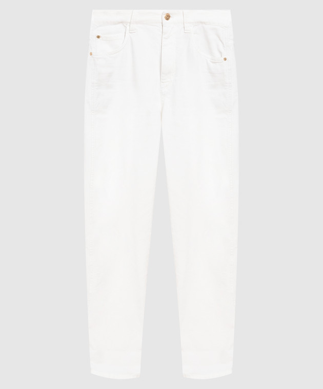 Brunello Cucinelli Білі джинси з еколатунню M0H43P5736