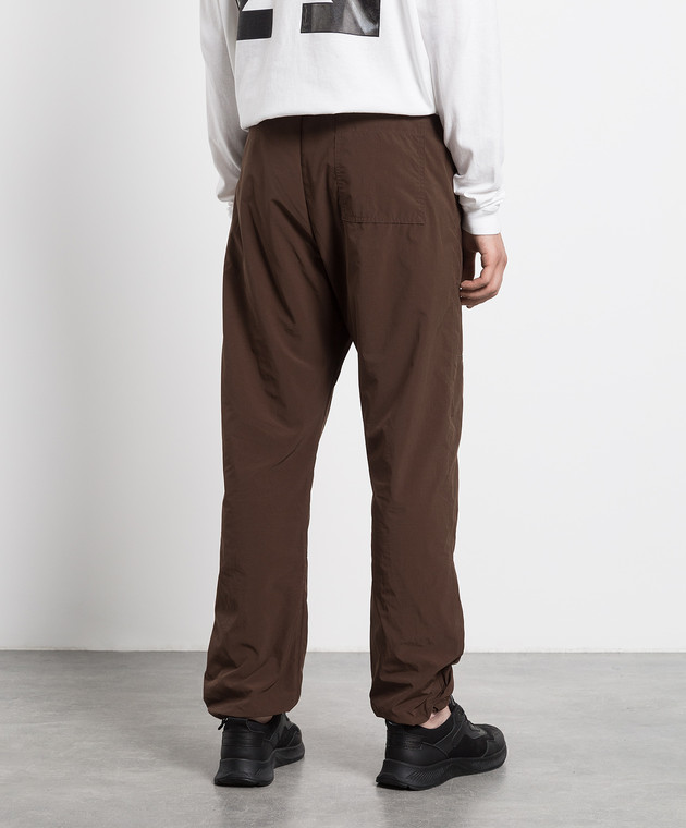 Off-White Industrial brown trousers OMCA230S22FAB001 image 4