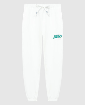 AUTRY Белые джогеры с логотипом A24EPAPW512W