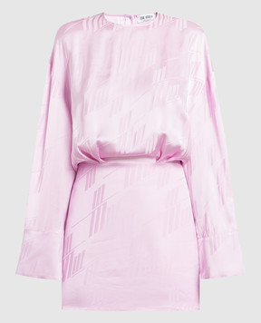 The Attico Розовое платье мини 231WCA176V053