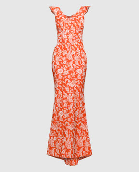 Zac Posen Оранжевое платье 23848453
