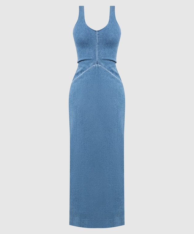 Sheike top denim dress