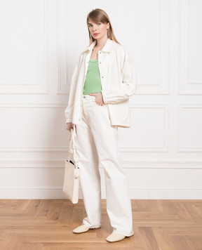 Jil Sander Зелений топ J02NL0105J74450