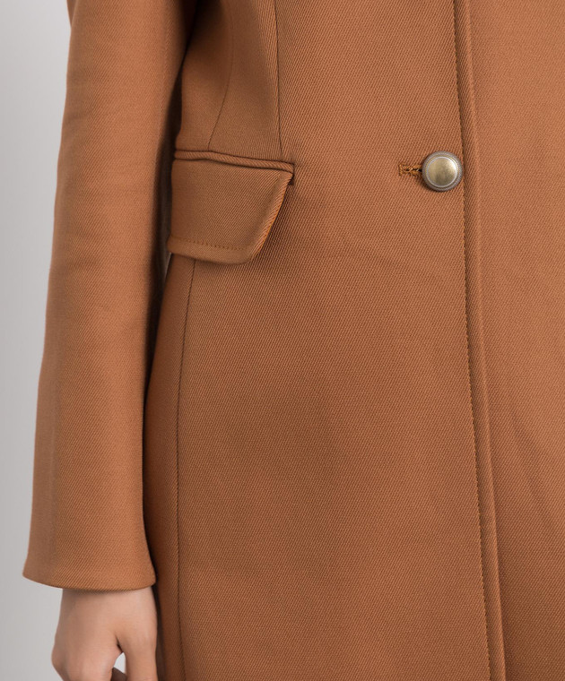 Max & Co Світло-коричневе пальто TAPPETO зображення 5