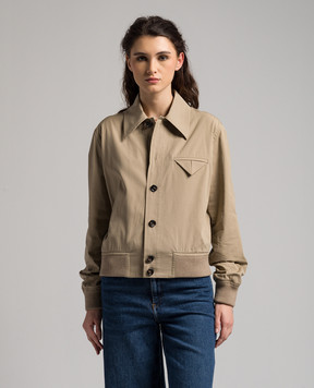 Bottega Veneta Бежевая куртка 771746VA5Y0