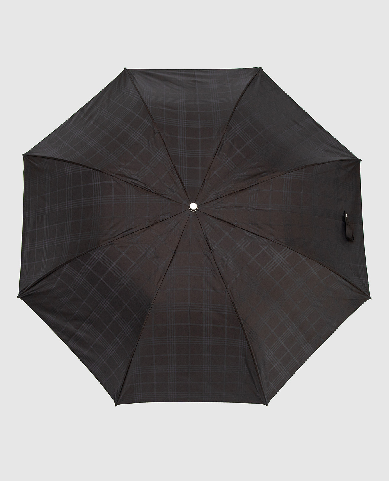 Темно-коричневый зонт