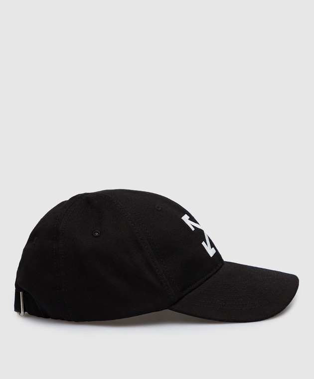 Off-White - Black cap with contrasting Arrow logo OMLB041C99FAB002 buy ...