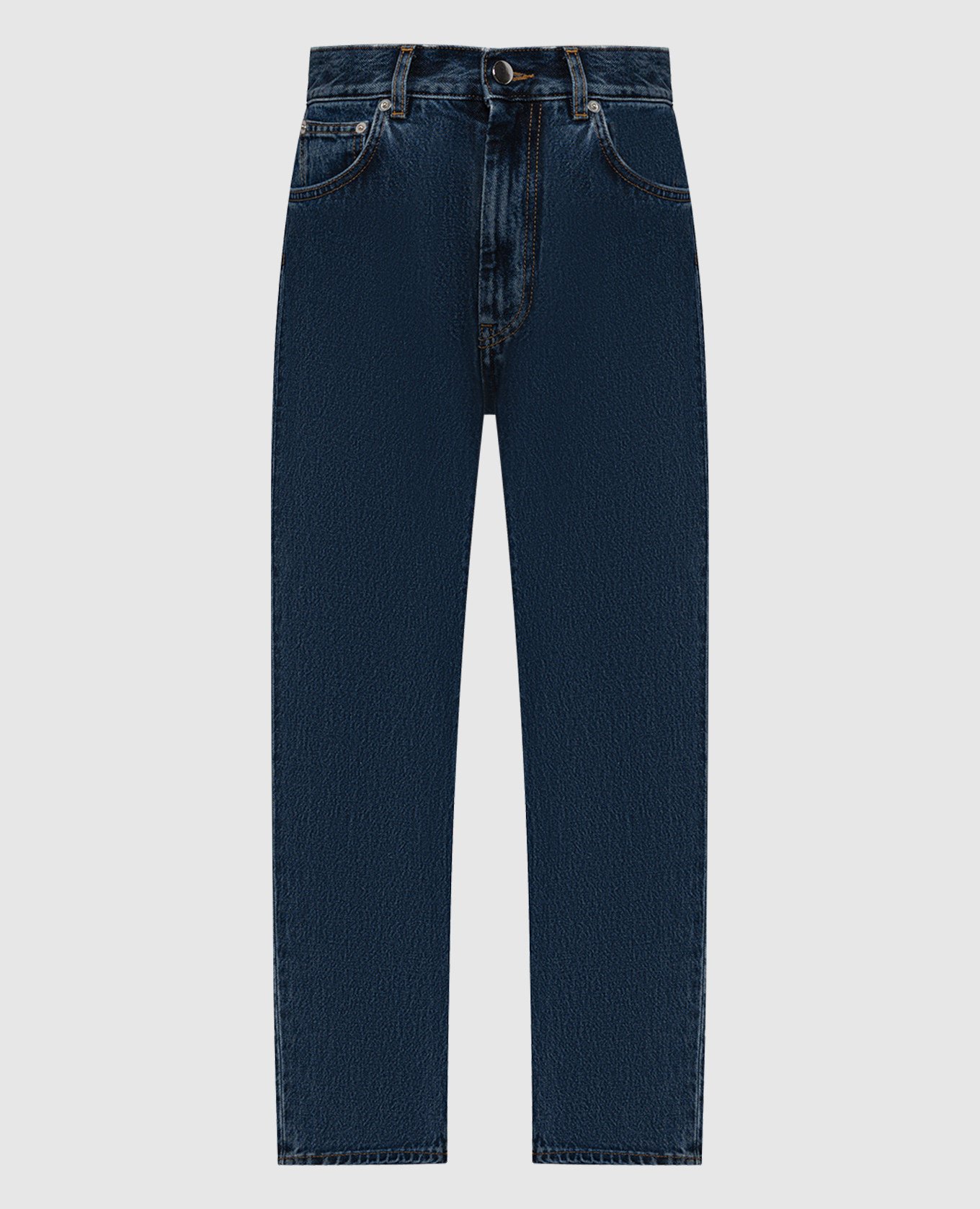 Wular blue jeans with logo patch