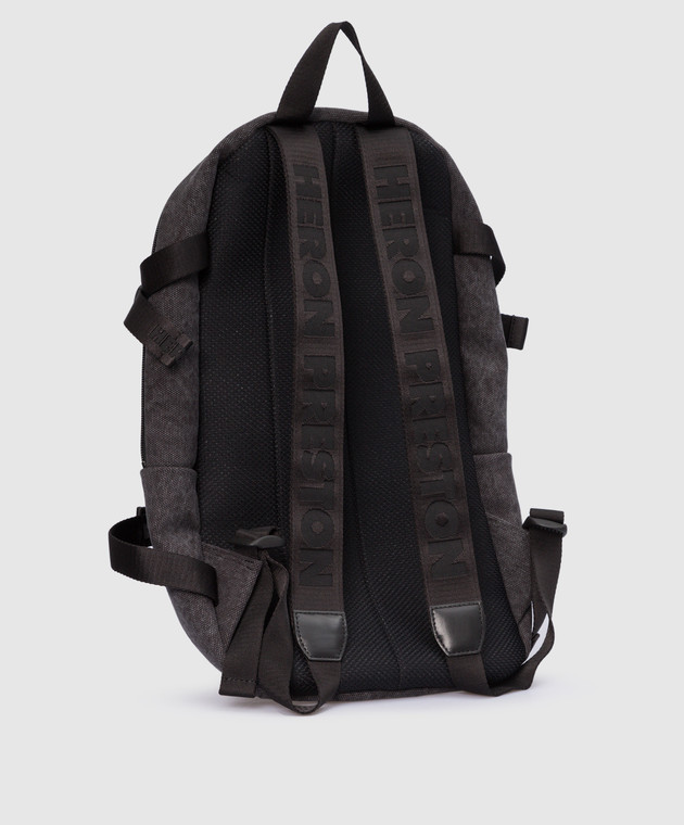 Heron Preston Темно-сірий рюкзак HMNB016S22FAB001 зображення 3