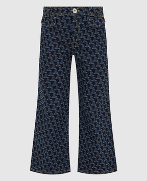 Lanvin Джинсы свободного кроя в принт JL RWTR0137D041