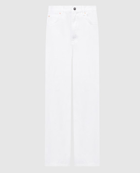 WARDROBE.NYC Белые джинсы с логотипом W2048PC