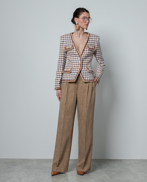 Etro Коричневые брюки WREA000999TUDH4