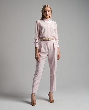 Max Mara Рожеві штани Era ERA