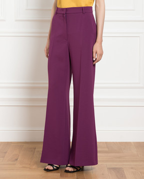 Max Mara Weekend Фіолетові штани кльош OVADA