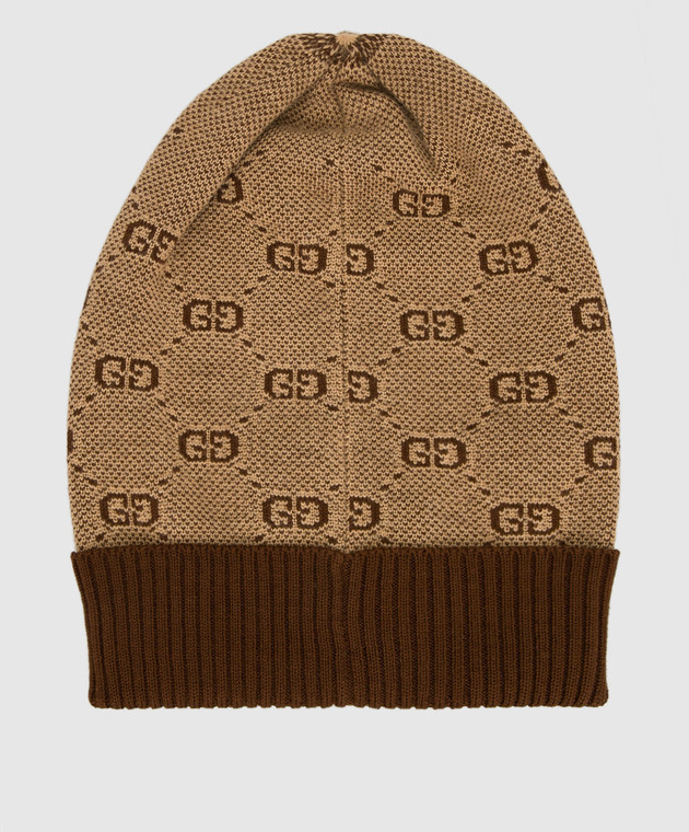 Gucci Детская коричневая шапка 5747204K208 изображение 2