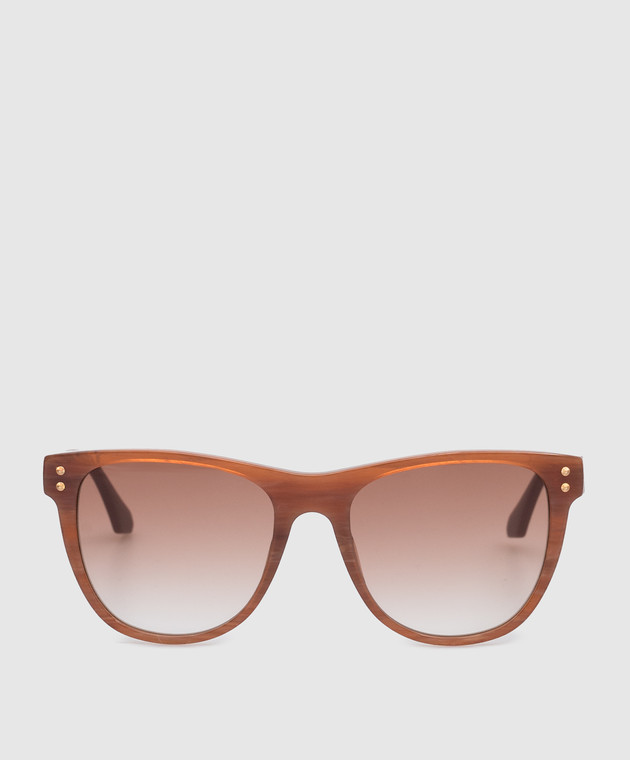 Twinset Brown logo sunglasses 999TZ4043