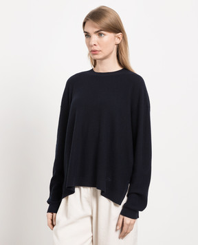Loro Piana Синій джемпер з кашеміра FAM8633