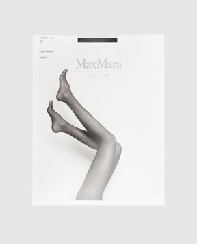 Max Mara Черные колготы 30 den Bombay BOMBAY
