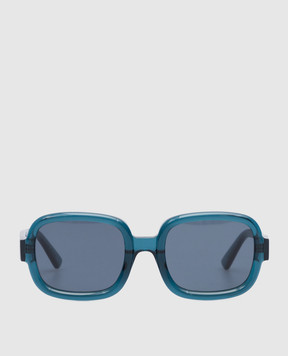 AMBUSH Сині сонцезахисні окуляри Mylz з логотипом BERI005F22PLA001