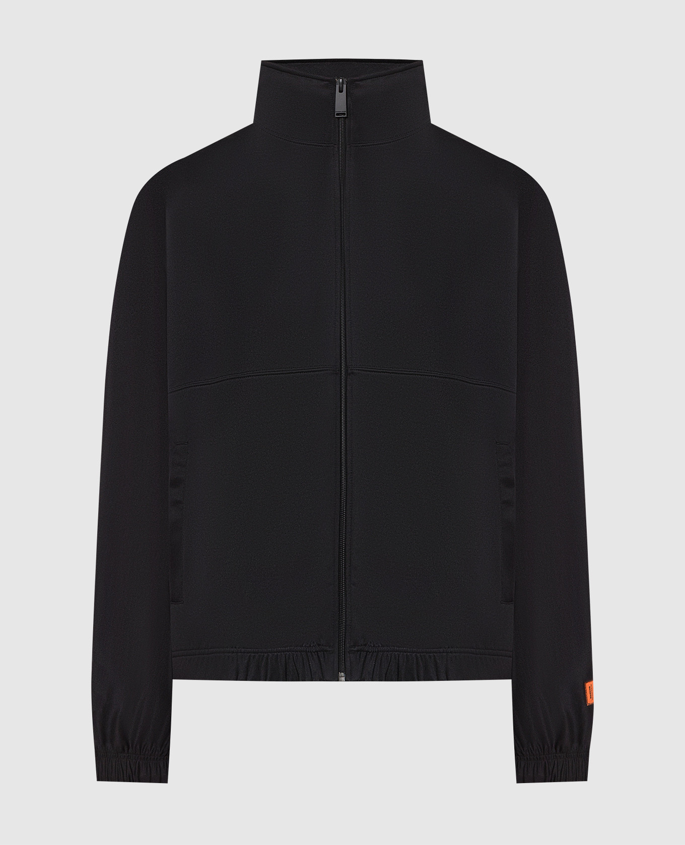 

Черная спортивная кофта с логотипом, Черный, Спортивные куртки