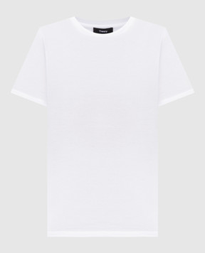 Theory Біла футболка прямого крою L1024523