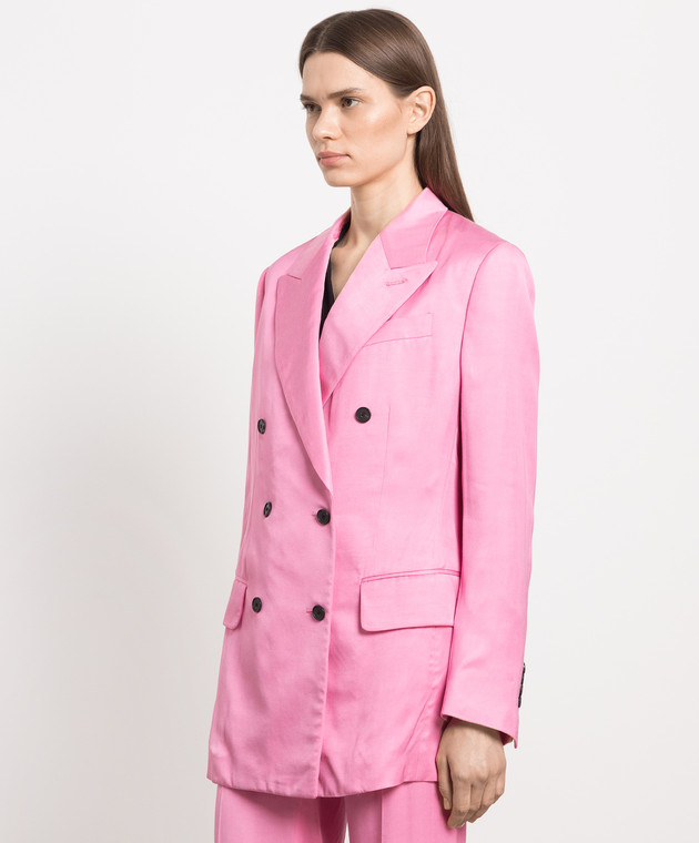 Tom Ford Pink double-breasted jacket GI2915FAX1016 image 3