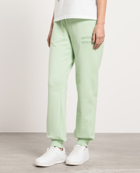 Ermanno Scervino Зелені джогери з логотипом D425P306LGFVV