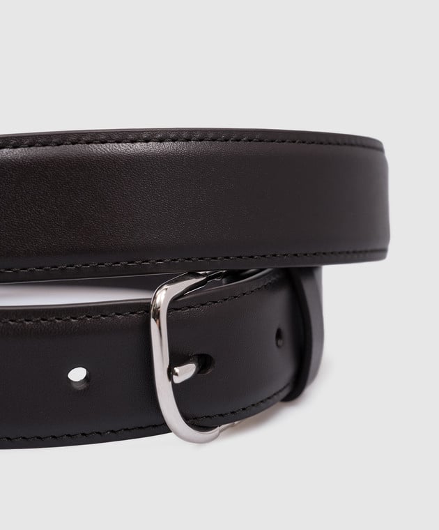 The Row Caspian brown leather belt W1582L60 image 4